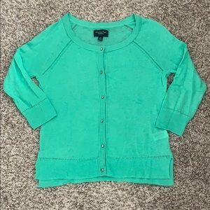 Never been worn! Seafoam green cardigan!